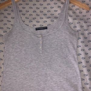 Light Grey Brandy Melville Tank Top